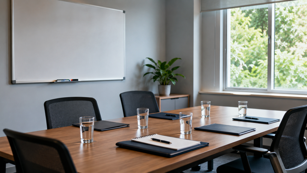 modern conference room setting all property consulting